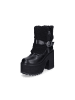 Buffalo Stiefelette Killah Fold in Schwarz