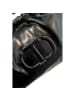 Twinset Schwarz PU Damen Schulter Tasche
