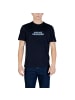 Armani Exchange Blau Baumwolle T-Shirt
