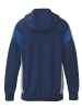 erima Kinder Trainingsjacke mit Kapuze in new navy/weiss