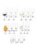 LEONARDO 30-tlg. Gläserset Bier, Sekt, Wein Puccini in Transparent – in transparent