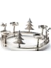 kobolo Adventskranz DEER4LGHT L in Silber