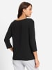 WITT WEIDEN 3/4-Arm-Shirt in schwarz