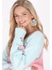IZIA Damen Pullover in Türkis Rosa