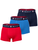 Gant Boxershort 3er Pack in Blau/Rot