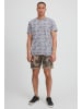 BLEND T-Shirt Blend Herren T-Shirt mit Allover Print - 20712070 in grau