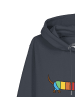 wat? Apparel Sweatshirt Regenbogen Dackel in India Ink Grey