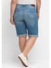 sheego Jeans-Bermudas in light blue Denim