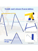 COSTWAY Schaukelgestell in Gelb