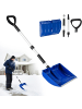COSTWAY Schneeschaufel 122cm in Blau