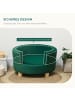 Pawhut Hundesofa Grün 65B x 64T x 37H cm