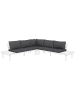 Beliani Kissenbezug CORATO in Grau - (W) 145 x (H) 9 x (L) 68 cm