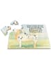 Mr. & Mrs. Panda Puzzle Hund Australien Shepherd Design mit Spruch in Weiß