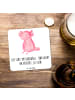 Mr. & Mrs. Panda Untersetzer für Gläser Axolotl Niedlich mit Spruch in Weiß