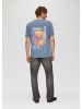 QS T-Shirt  in  54D0_hellblau