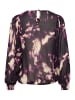Kaffe Langarm - Hemd KAaska Regular fit in Purple Blurry Graphics