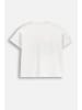 Coccodrillo T-Shirt mit kurzen Ärmeln in weiß