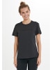 Athlecia Funktionsshirt KATTY W Slub Tee in 1001A Black