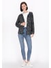 usha BLUE LABEL Women Jacket in Black White
