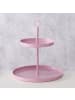 Boltze Etagere Samina aus Metall in rosa