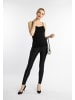 faina Damen Top Mit Spitze in schwarz