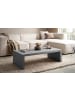 KADIMA DESIGN Couchtisch 110x55x35 cm Sofatisch in Beton-Optik Zeitlos, Design in Grau