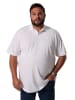 Men Plus Poloshirt in schneeweiß