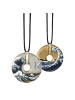 Goebel Halskette " Katsushika Hokusai - Die Welle " in bunt