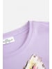 Coccodrillo T-Shirt mit kurzen Ärmeln in violett