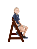 roba Treppenhochstuhl 'Sit Up Flex' - Hochstuhl mitwachsend aus Holz - Braun