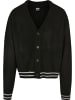 Urban Classics Urban Classics Herren Sporty Boxy Cardigan in black