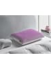 Beliani Memory Foam Kissen ATHOS in Violett/Weiß - (W) 54 x (H) 12 x (L) 37 cm