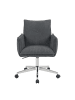 DUBI Möbel 2er-Set: Bürostuhl Mika-Cleo in Anthrazit - (B)60 x (H)86 x  (T)63 cm