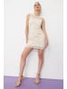 NO MATTER WHAT Kleid in Ecru