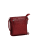 The Chesterfield Brand C48.1165 Laos Schultertasche / Tote Bag Antique Buff Crumbled Leder in red