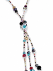 collezione alessandro Lange Kette " Nanja " in multi