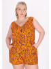 myMo ROCKS Women Plus Size Jumpsuit in Orange
