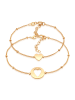 Elli Armband 925 Sterling Silber Herz in Gold