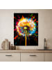 OnlyWow Leinwand Bilder Multicolor