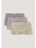 Hessnatur Hessnatur Panty 3er-Pack aus Bio-Baumwolle in perlmutt