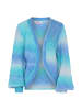 myMo Damen Strickjacke in BLAU MEHRFARBIG