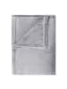 Butlers Fleecedecke LAZY DAYS 4er-Set in Grau
