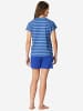Schiesser Pyjama Casual Essentials in Aqua