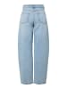 Pieces Barrel Fit Jeans in Light Blue Denim
