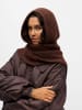 Object Schal in Seal Brown