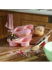 MARELIDA Muffinform für 6 Muffins Silikon Backform Cupcake in rosa