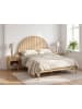 Beliani 2-tlg Doppelbett MASCORTEL in Braun