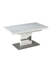 58 aufm Kessel FUNKTIONSTISCH ausziehbar Caitrin 110(150) x 65 x 57-76 Couchtisch Weiß/Lava