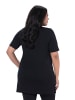 Ulla Popken Longshirt in schwarz