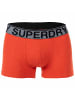 Superdry Boxershort 3er Pack in Schwarz/Grau/Orange